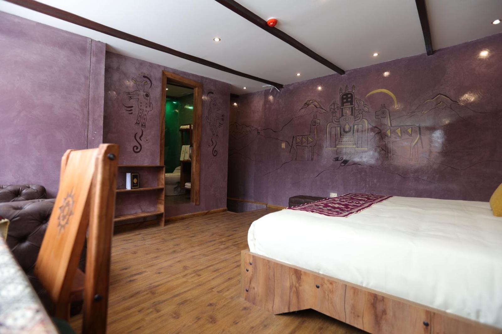 Chakana Hotel Boutique Mariscal Quito Oda fotoğraf