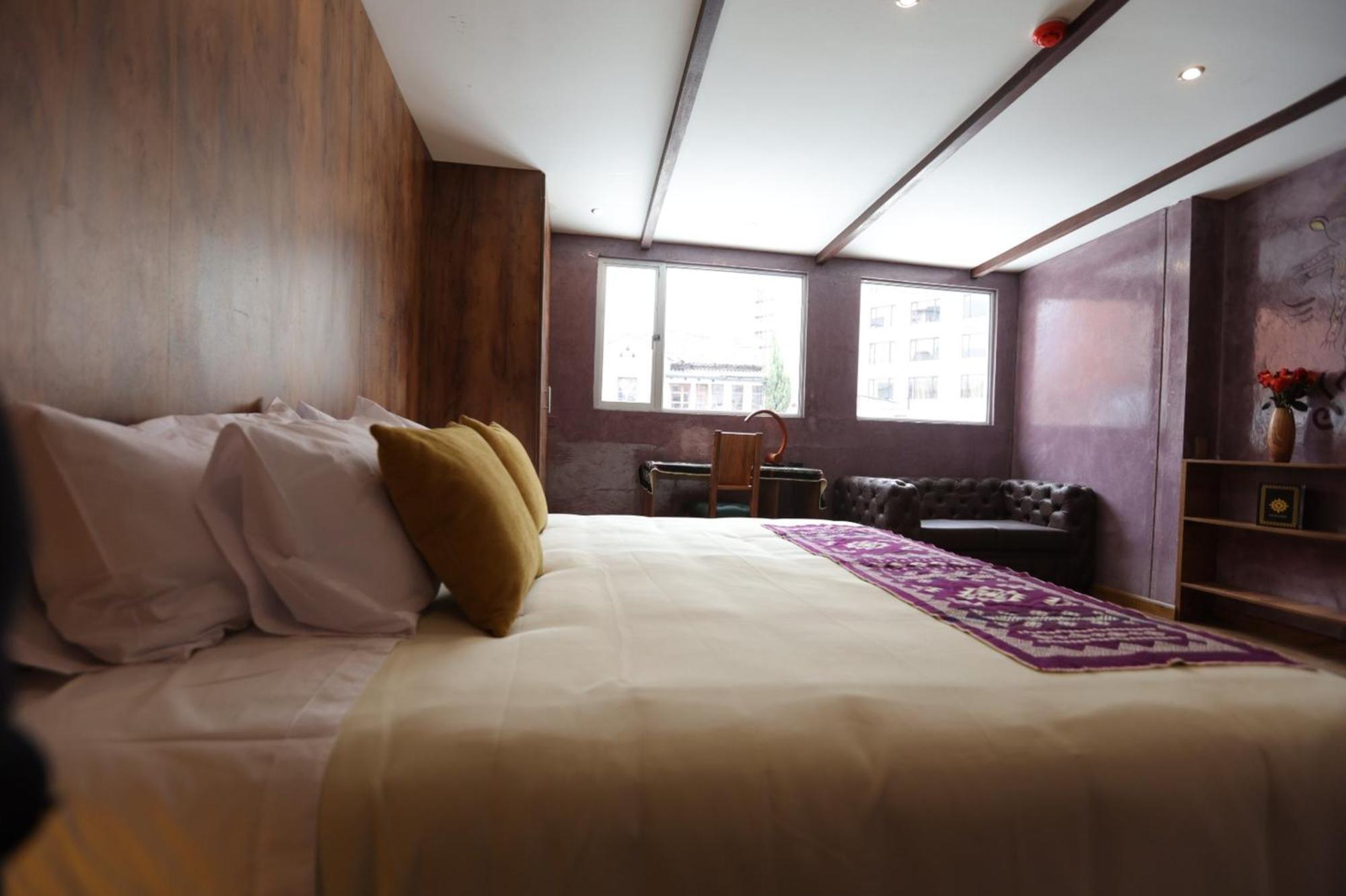 Chakana Hotel Boutique Mariscal Quito Oda fotoğraf